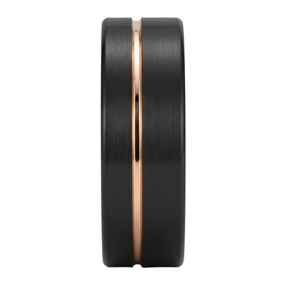 Faerielyn Band in Titanium - Blackrhodium