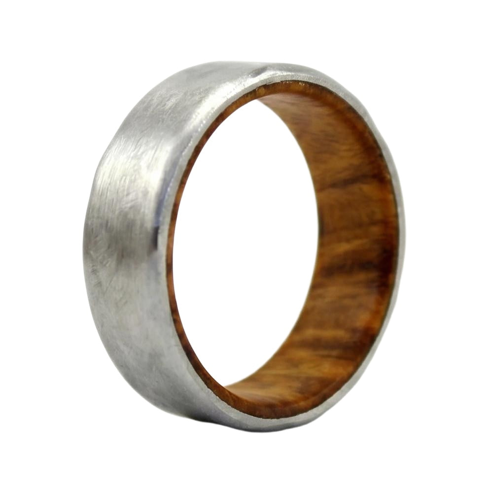 Aethria Moissanite Band - Silver