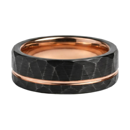 Yestriel Band in Tungsten Carbide - Blackrhodium