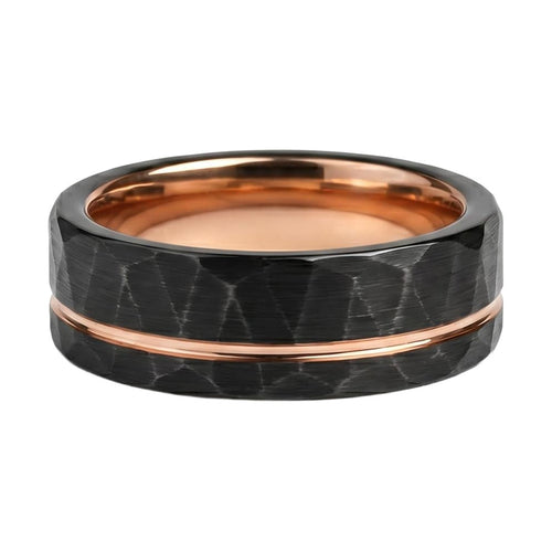 Yestriel Band in Tungsten Carbide - Blackrhodium