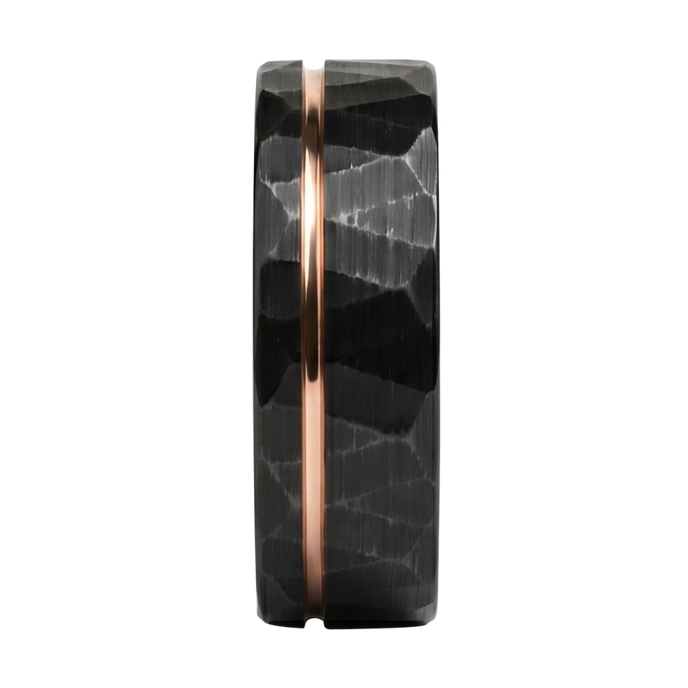 Yestriel Band in Tungsten Carbide - Blackrhodium