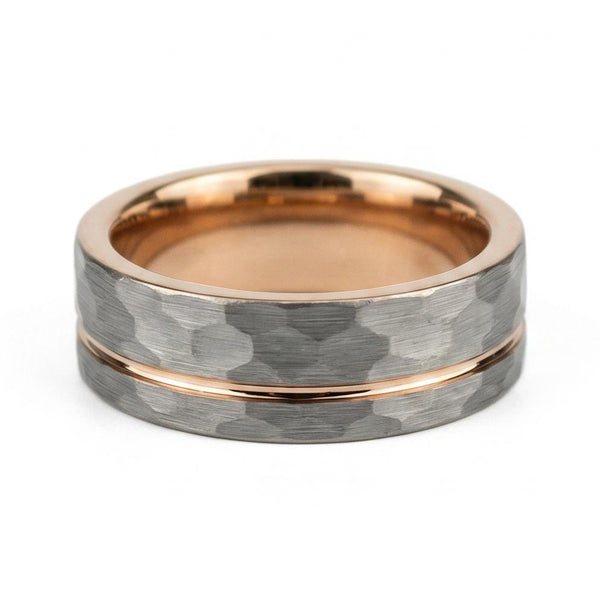 Helinora Band in Tungsten Carbide - Silver
