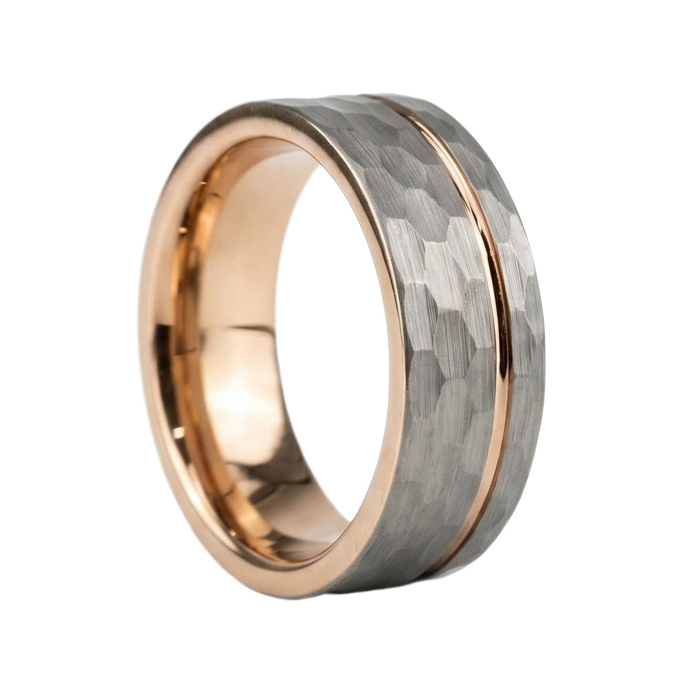 Helinora Band in Tungsten Carbide - Silver