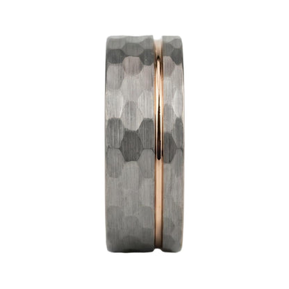 Helinora Band in Tungsten Carbide - Silver