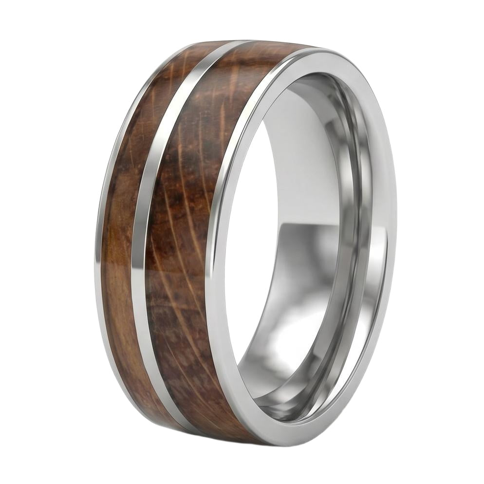 Nyrelwen Band in Titanium - Silver