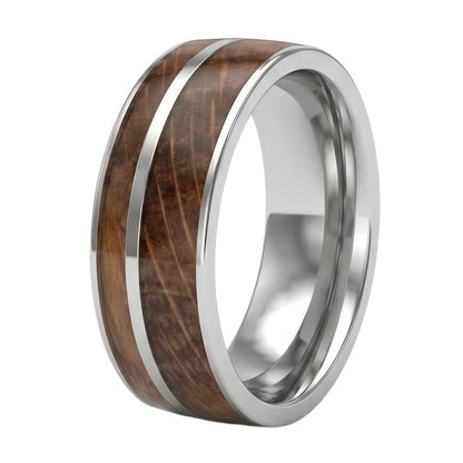Nyrelwen Band in Titanium - Silver
