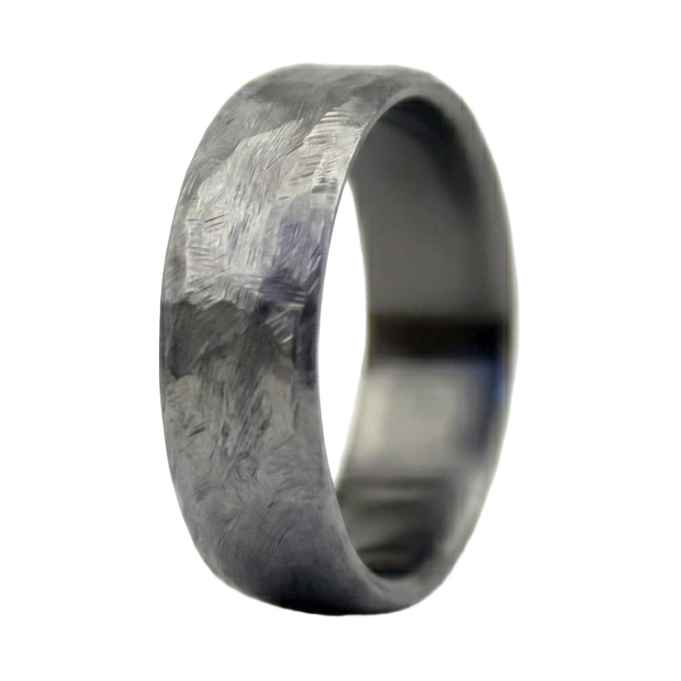 Oriellen Band in Tungsten Carbide - Silver