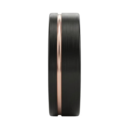 Galdoria Band in Tungsten Carbide - Blackrhodium