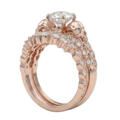 18K Rose Gold Plated, 10K Solid Rose Gold