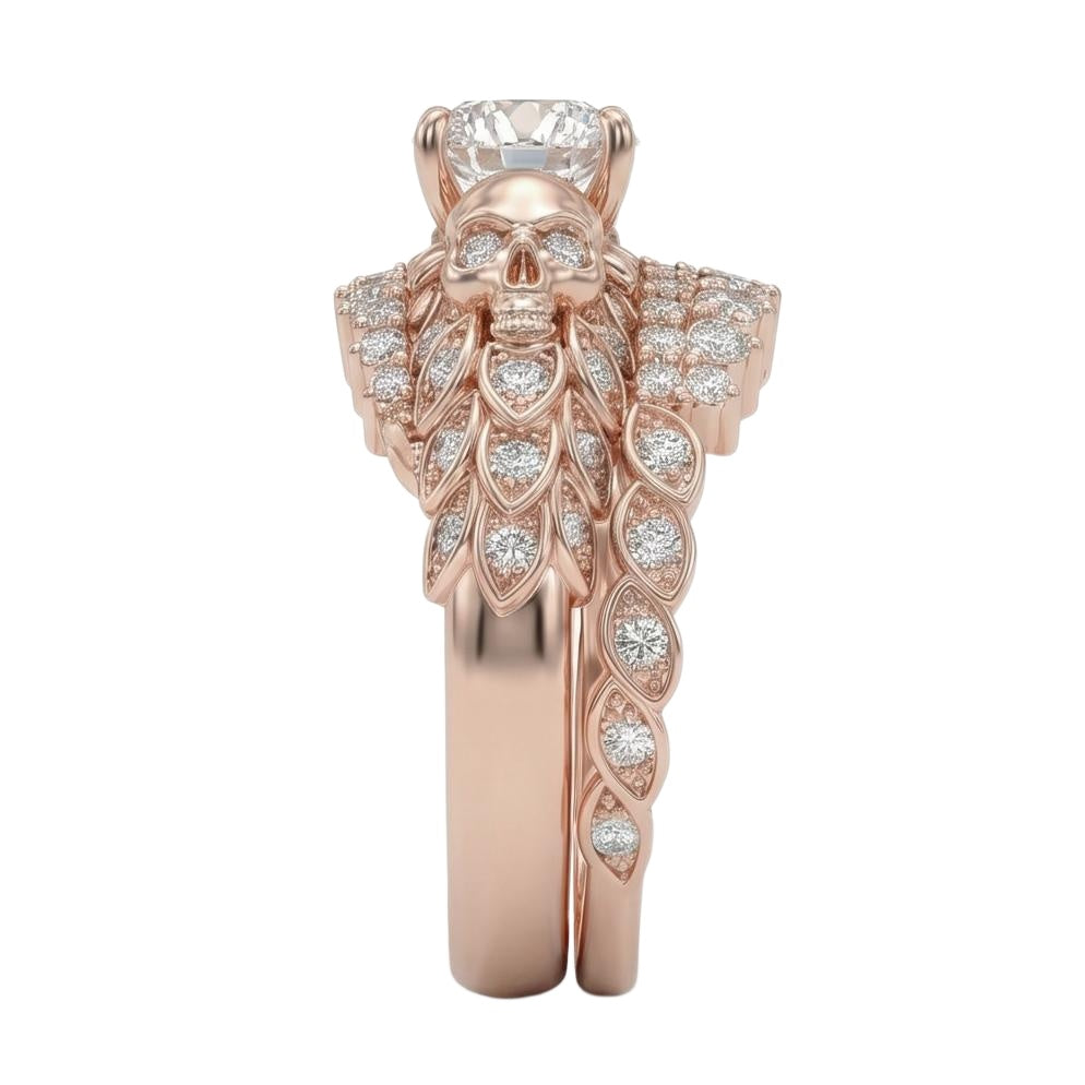 18K Rose Gold Plated, 10K Solid Rose Gold