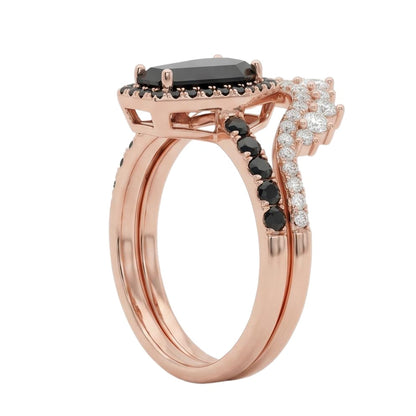 18K Rose Gold Plated, 10K Solid Rose Gold