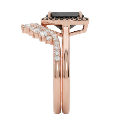 18K Rose Gold Plated, 10K Solid Rose Gold