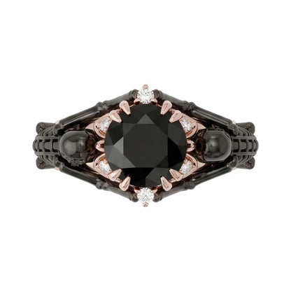 18K Rose Gold Plated, 10K Solid Rose Gold