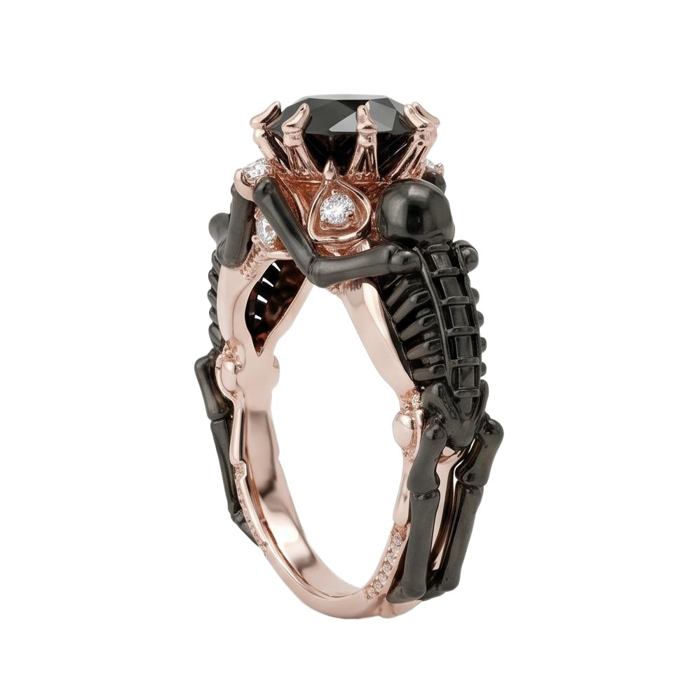 18K Rose Gold Plated, 10K Solid Rose Gold
