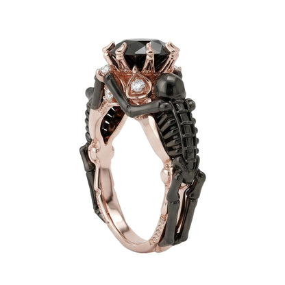 18K Rose Gold Plated, 10K Solid Rose Gold