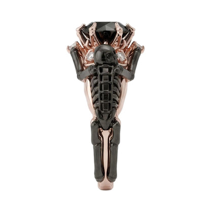 18K Rose Gold Plated, 10K Solid Rose Gold
