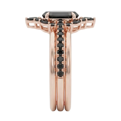 18K Rose Gold Plated, 10K Solid Rose Gold