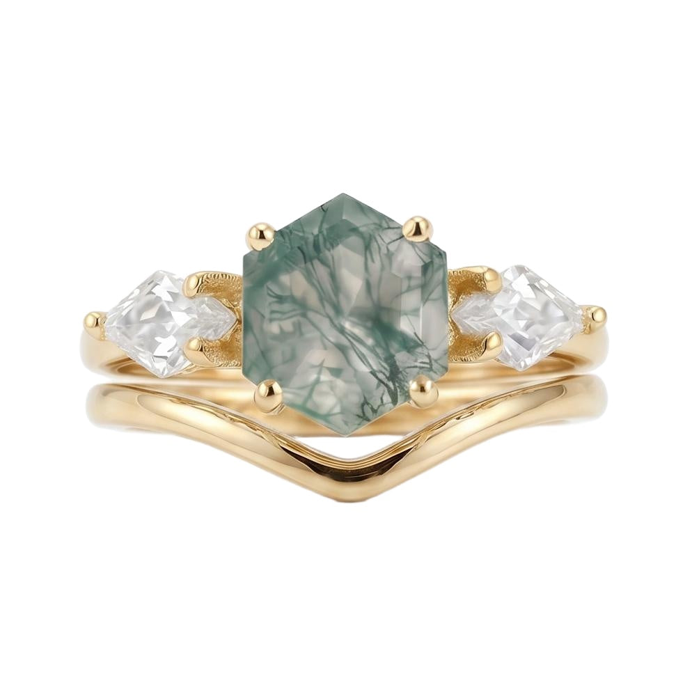 18K Yellow Gold Plated, 10K Solid Yellow Gold