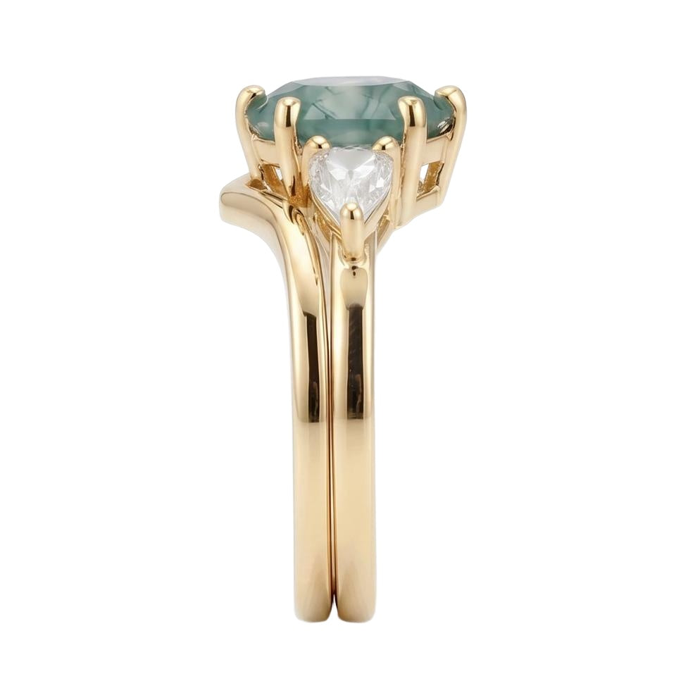 18K Yellow Gold Plated, 10K Solid Yellow Gold