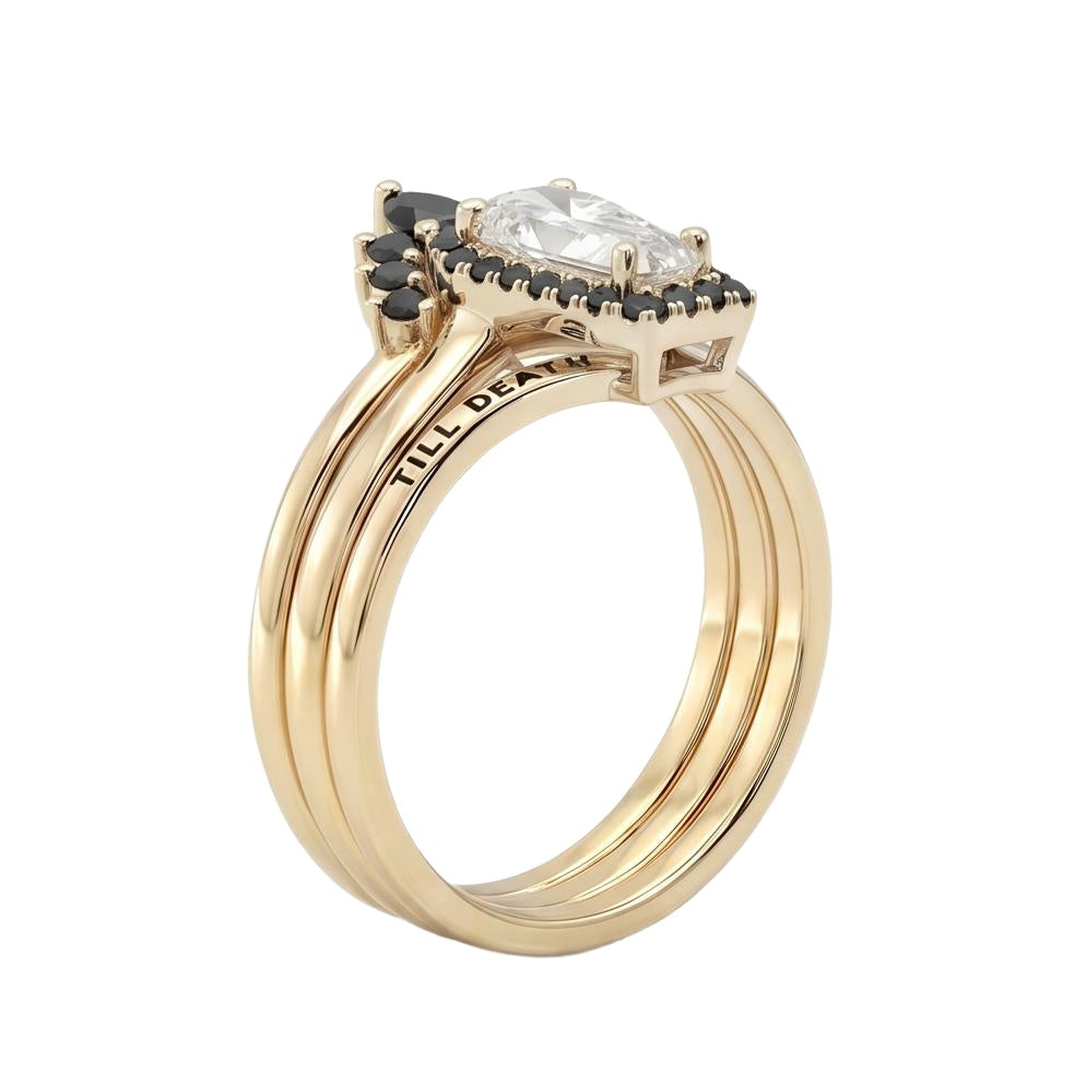 18K Yellow Gold Plated, 10K Solid Yellow Gold