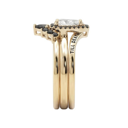 18K Yellow Gold Plated, 10K Solid Yellow Gold