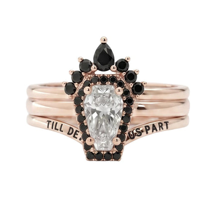 18K Rose Gold Plated, 10K Solid Rose Gold
