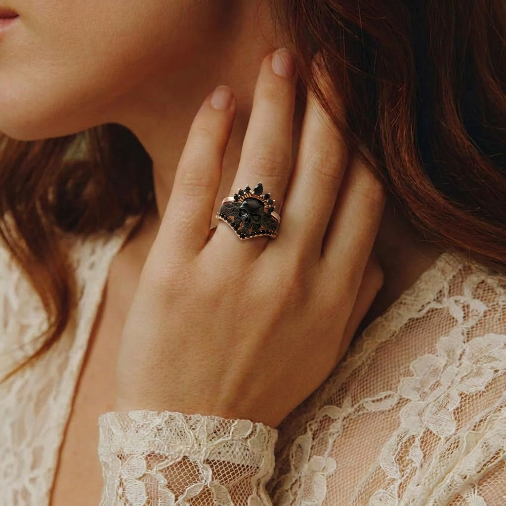 18K Rose Gold Plated, 10K Solid Rose Gold