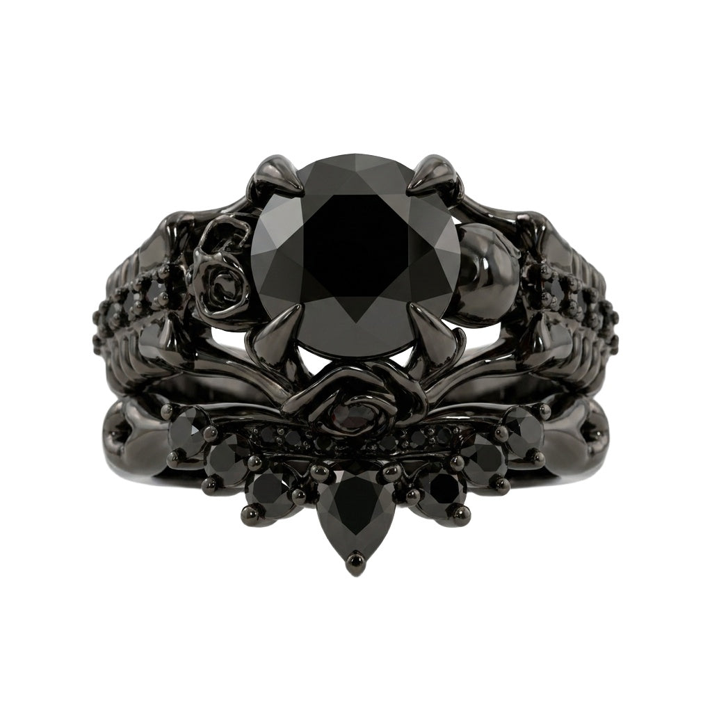 Black Rhodium Plated