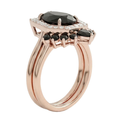 18K Rose Gold Plated, 10K Solid Rose Gold