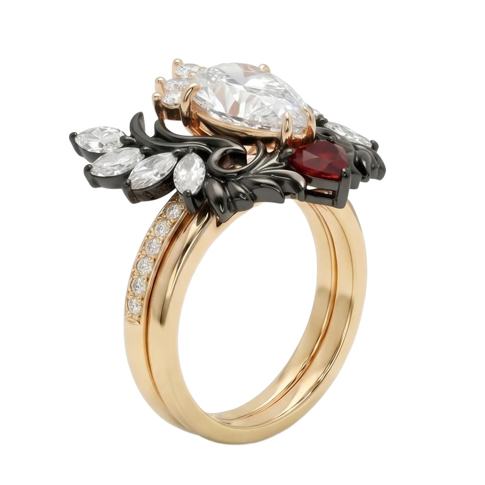 18K Yellow Gold Plated, 10K Solid Yellow Gold