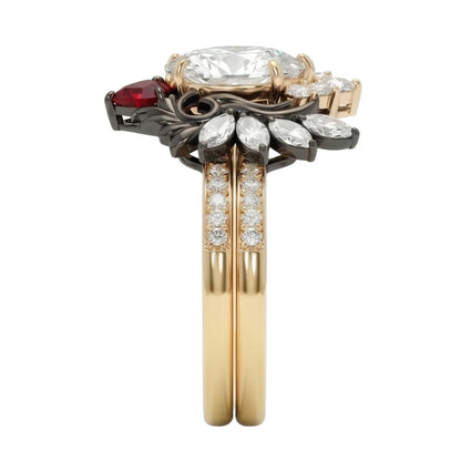 18K Yellow Gold Plated, 10K Solid Yellow Gold