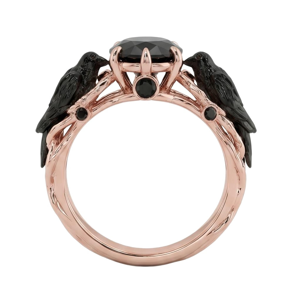18K Rose Gold Plated, 10K Solid Rose Gold