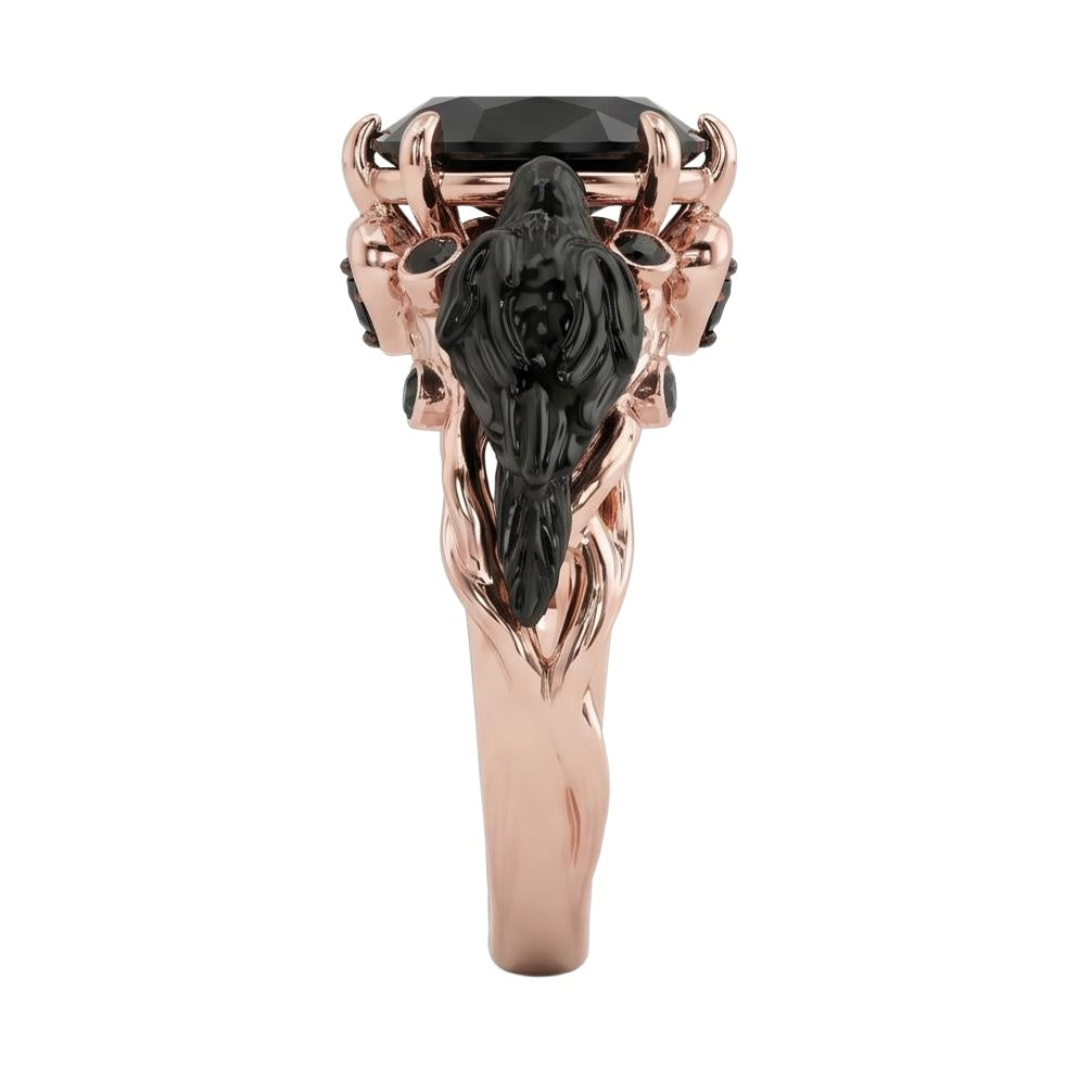 18K Rose Gold Plated, 10K Solid Rose Gold
