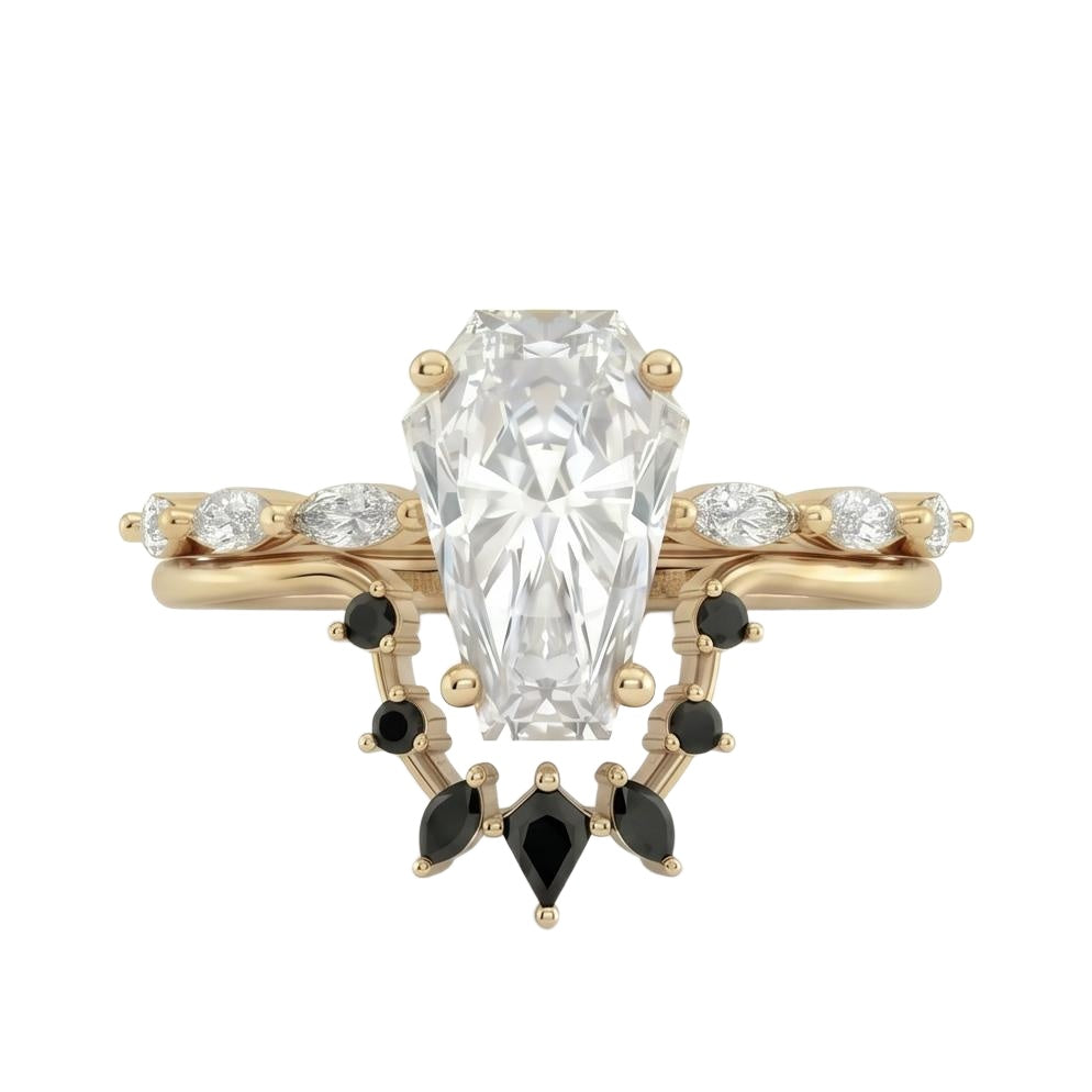 18K Yellow Gold Plated, 10K Solid Yellow Gold