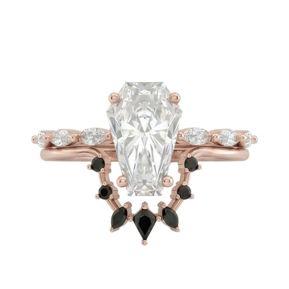 18K Rose Gold Plated, 10K Solid Rose Gold