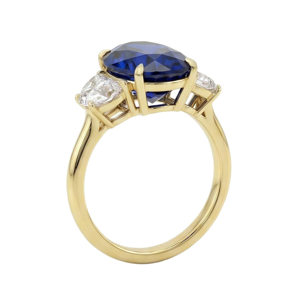 18K Yellow Gold Plated, 10K Solid Yellow Gold
