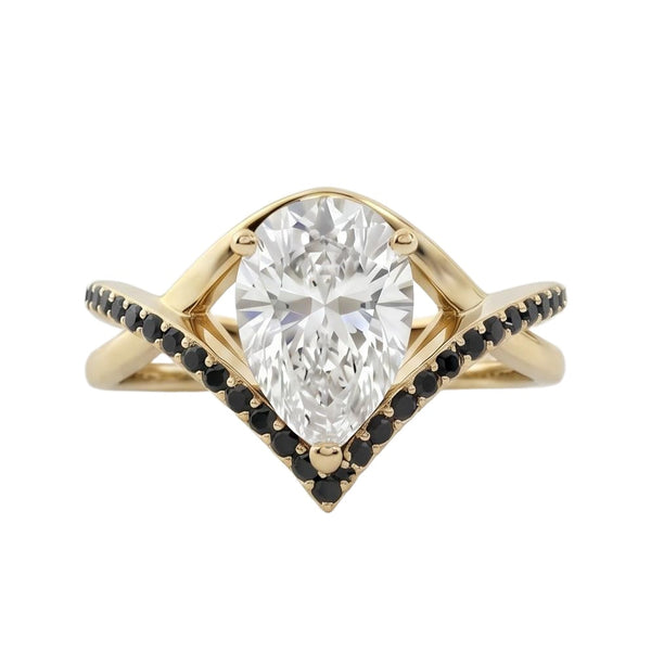 18K Yellow Gold Plated, 10K Solid Yellow Gold