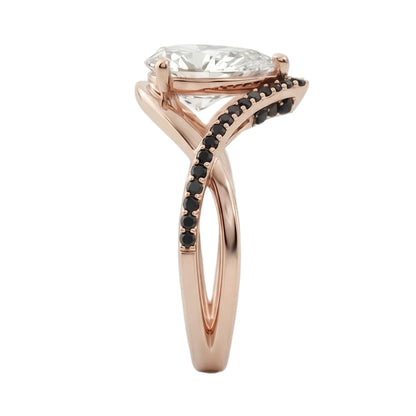 18K Rose Gold Plated, 10K Solid Rose Gold