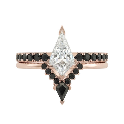 18K Rose Gold Plated, 10K Solid Rose Gold