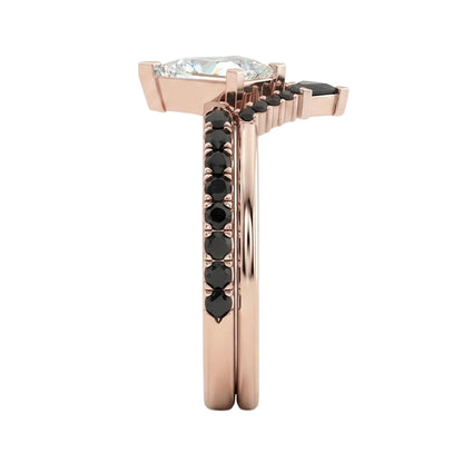 18K Rose Gold Plated, 10K Solid Rose Gold