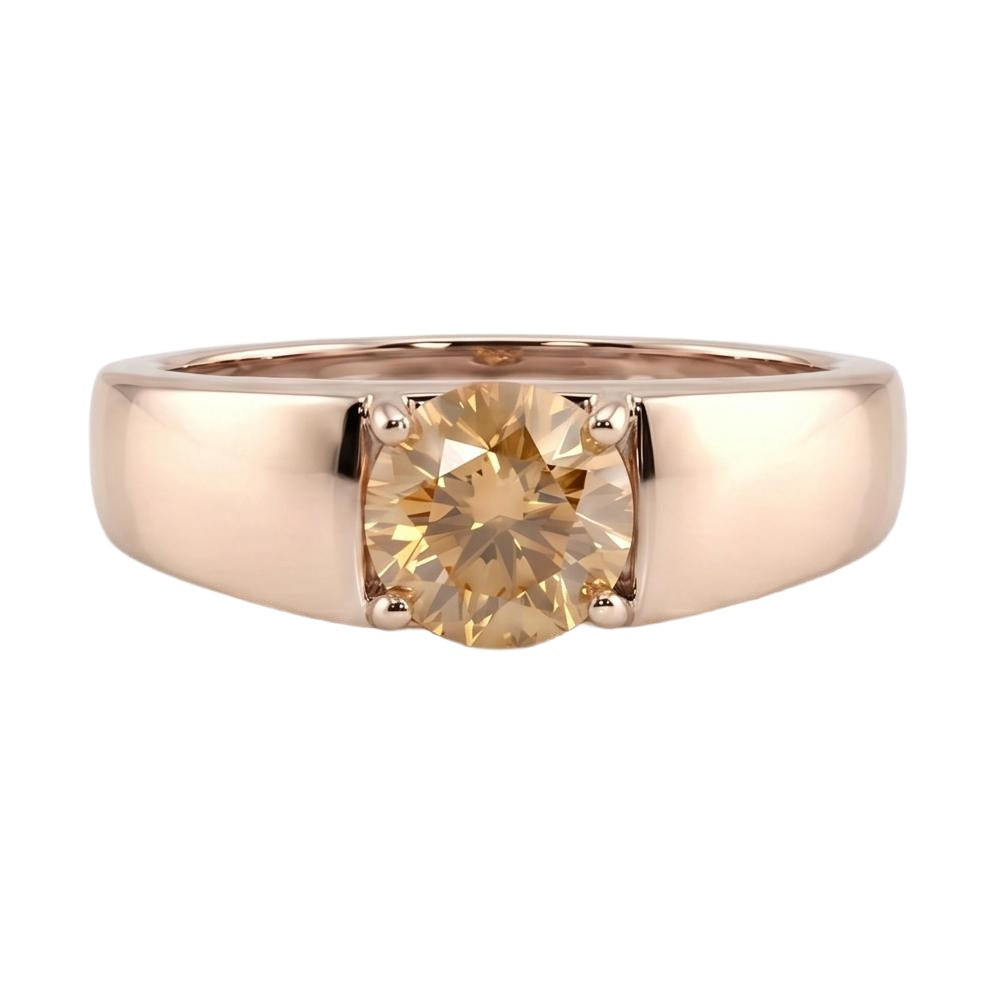 18K Rose Gold Plated, 10K Solid Rose Gold