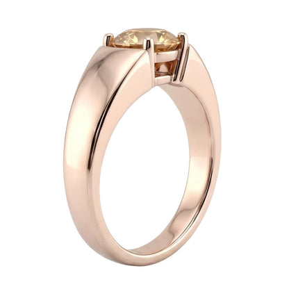 18K Rose Gold Plated, 10K Solid Rose Gold