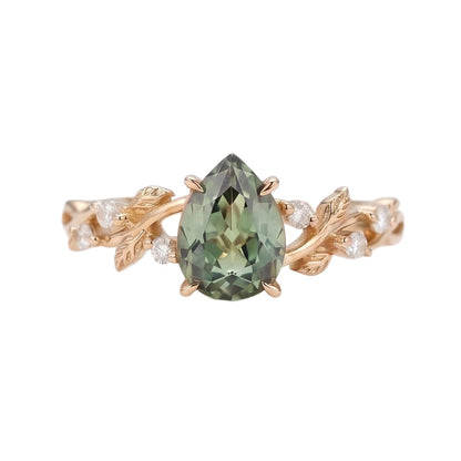 18K Rose Gold Plated, 10K Solid Rose Gold