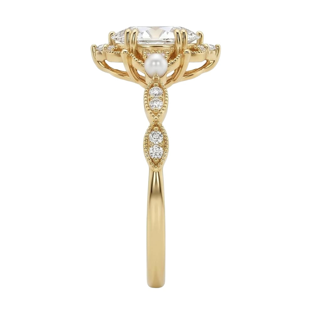 18K Yellow Gold Plated, 10K Solid Yellow Gold