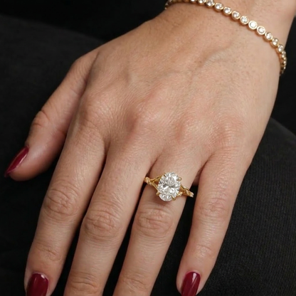 18K Yellow Gold Plated, 10K Solid Yellow Gold