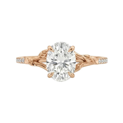 18K Rose Gold Plated, 10K Solid Rose Gold