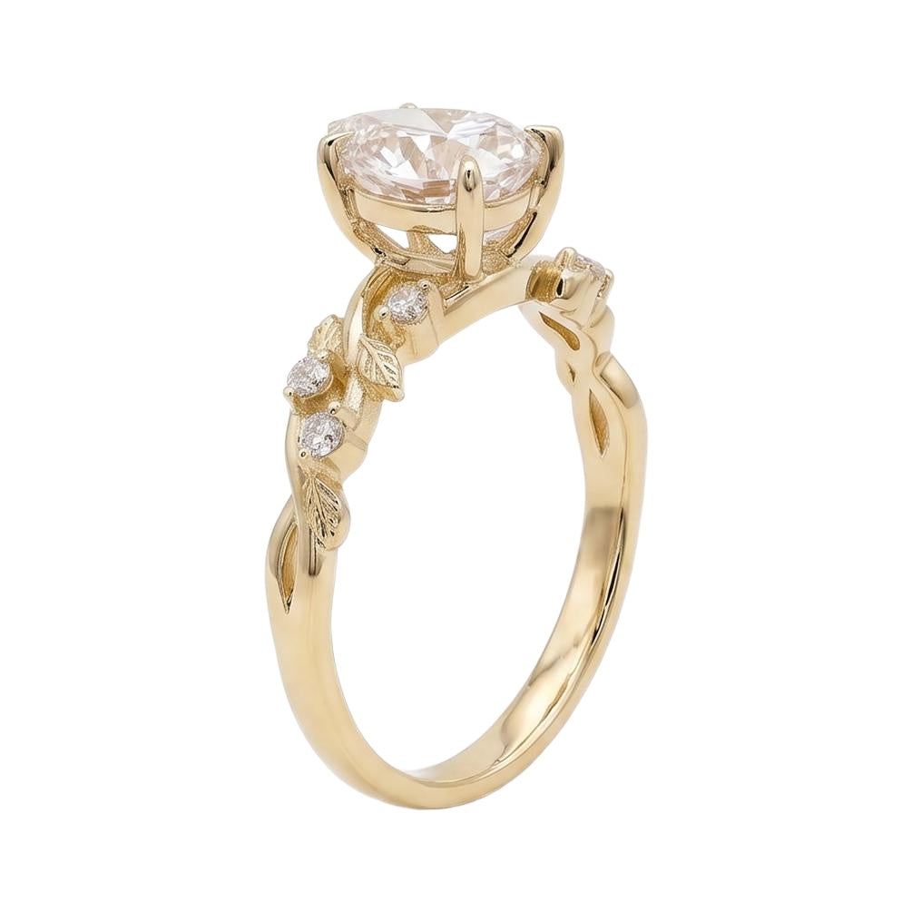 18K Yellow Gold Plated, 10K Solid Yellow Gold