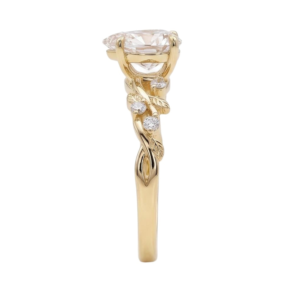 18K Yellow Gold Plated, 10K Solid Yellow Gold