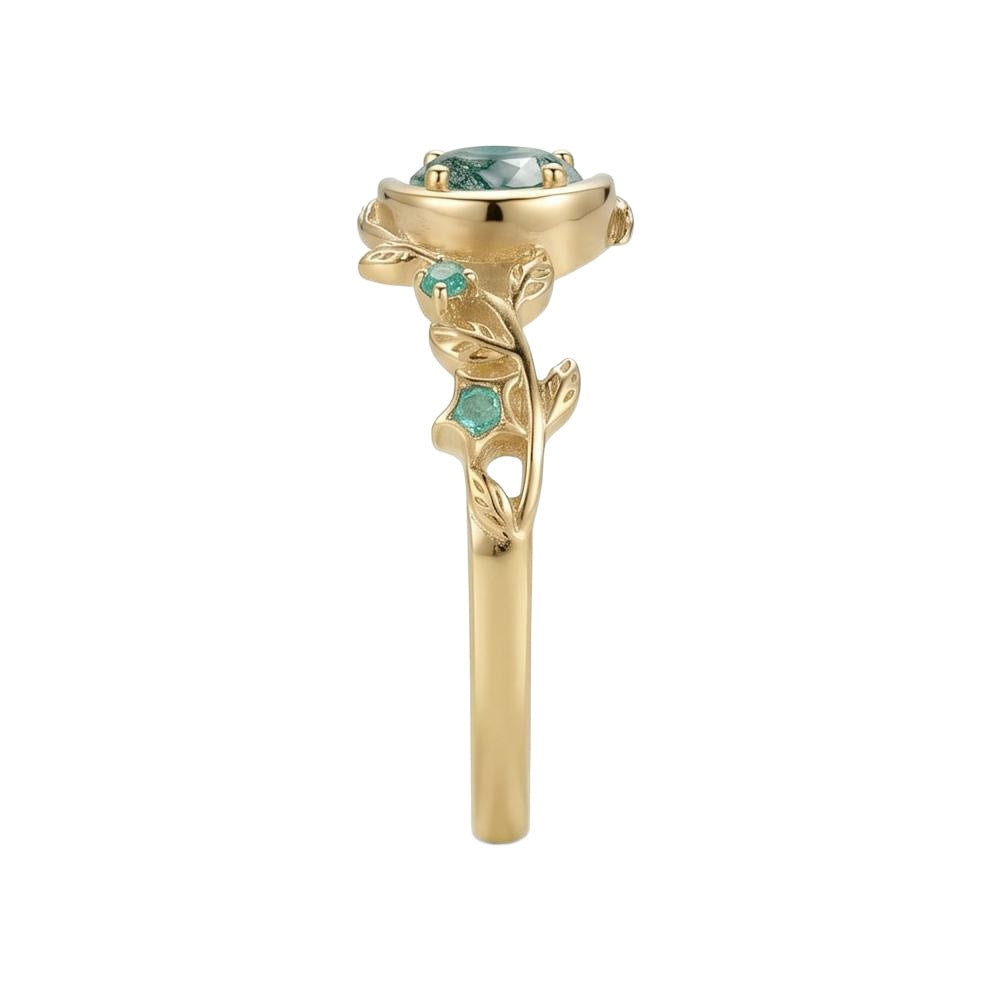 18K Yellow Gold Plated, 10K Solid Yellow Gold