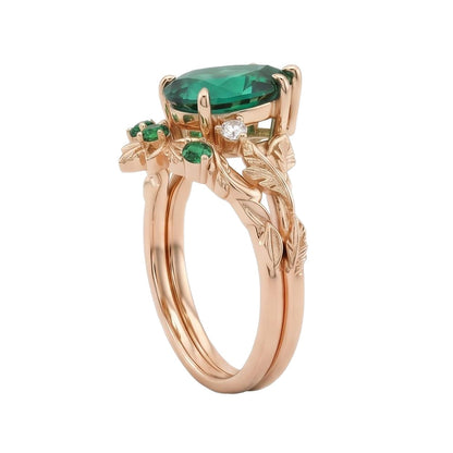 18K Rose Gold Plated, 10K Solid Rose Gold